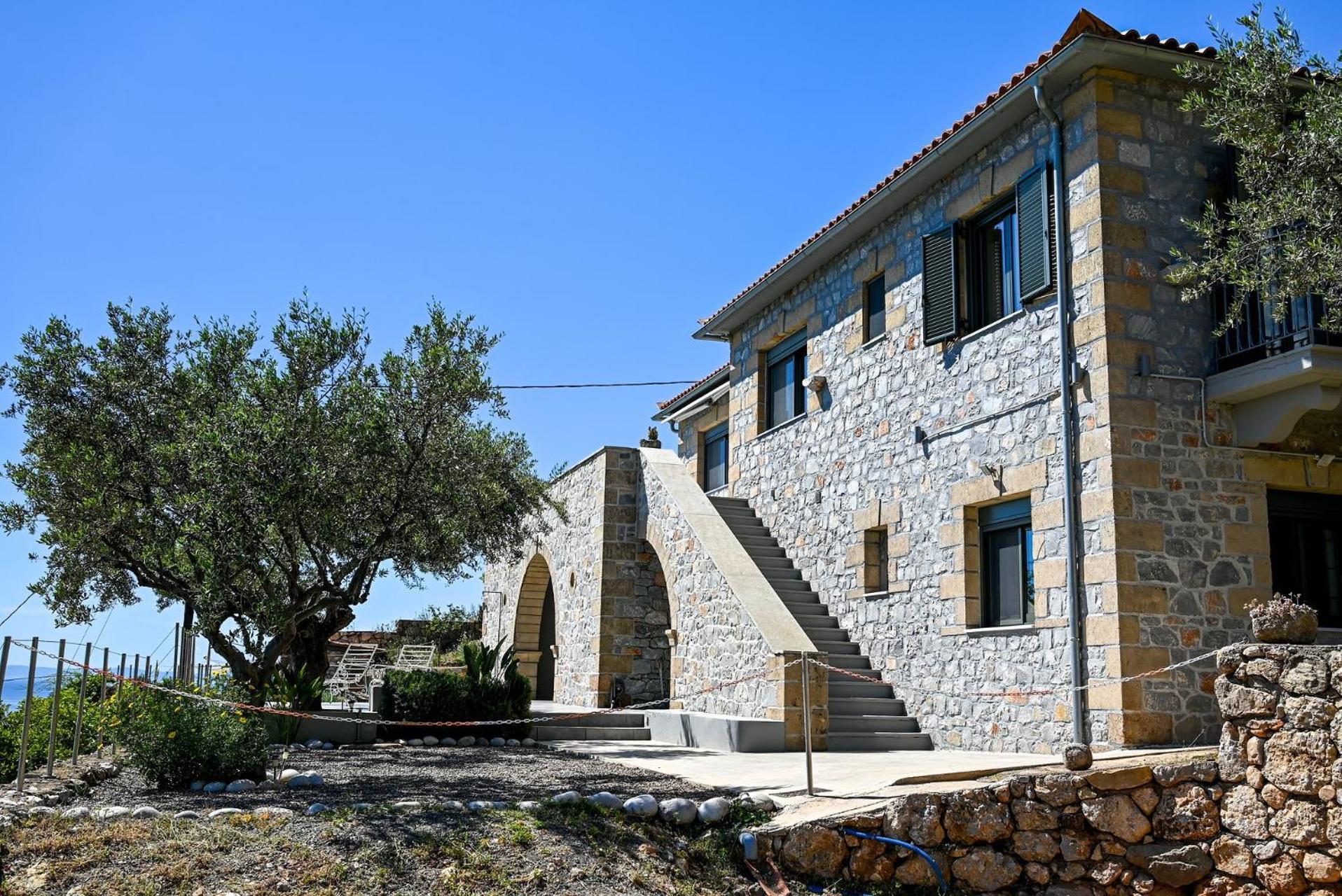 Athina'S Stone House In Kardamyli 빌라 외부 사진