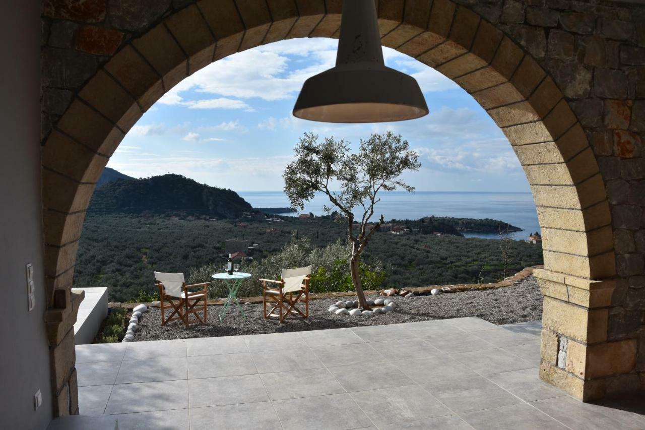 Athina'S Stone House In Kardamyli 빌라 외부 사진